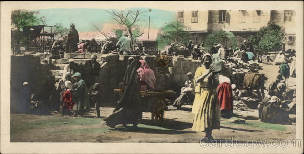 Native Market Cairo Egypt Africa