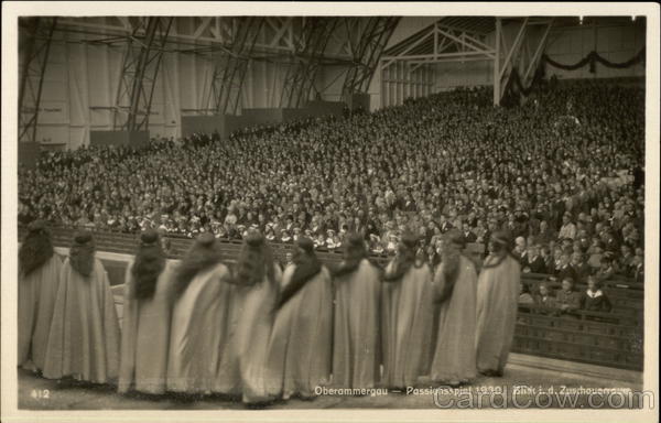 Passionsspiel 1930 Oberammergau Germany