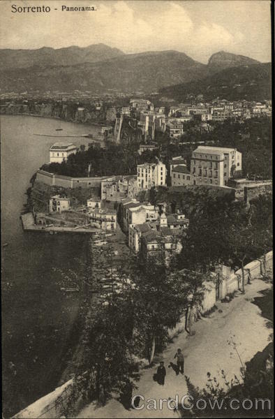 Panorama of Sorrento Italy