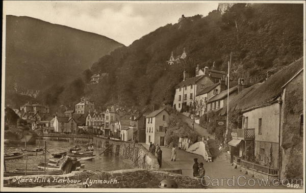 Mara Hill & Harbour Lynmouth United Kingdom