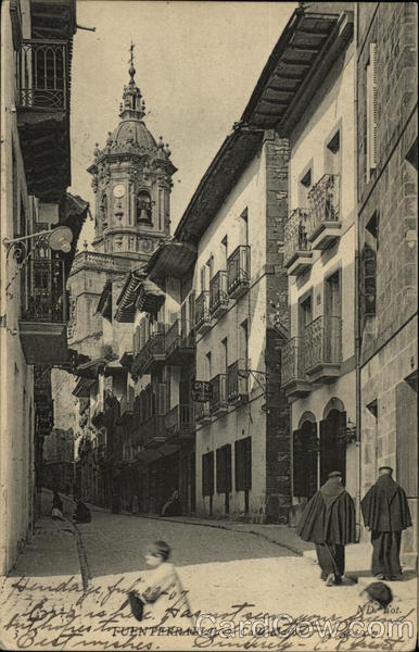Calle Mayor Fuenterrabia Spain