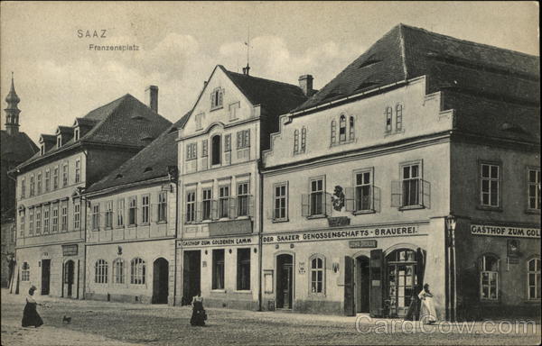 Franzensplatz Zatec Czech Republic Eastern Europe