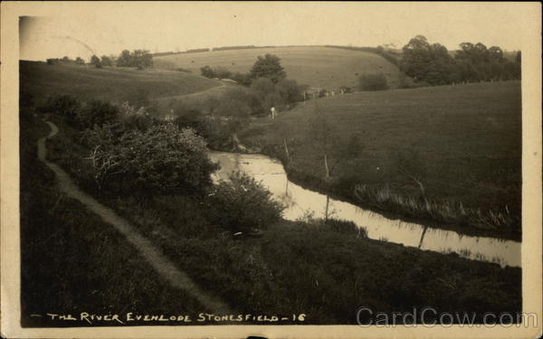 River Evenlode Stonesfield England Frank Packer