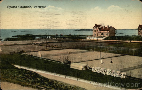 View of Sports Grounds Portrush Ireland