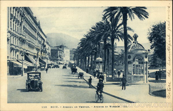 Avenue of Vendum Nice France