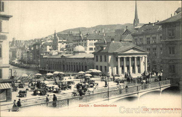 Gemusebrucke Zurich Switzerland