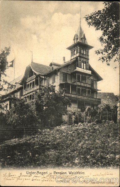 Pension Waldheim Unterägeri Switzerland