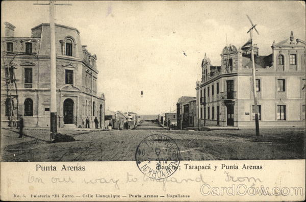 Bancos Tarapaca y Punta Arenas Chile