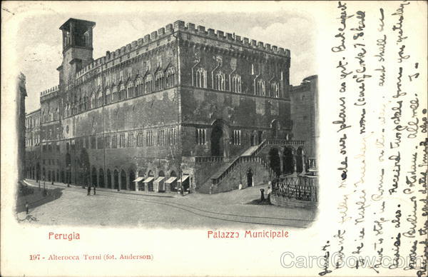 Palazzo Municipale Perugia Italy