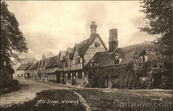 Mill Street Warwick England Warwickshire