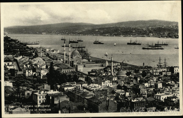 Tophane et Bosphore Istanbul Turkey Greece, Turkey, Balkan States
