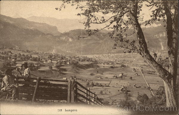 Mountain View Lungern Switzerland