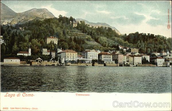 Lake Como Tremezzo Italy