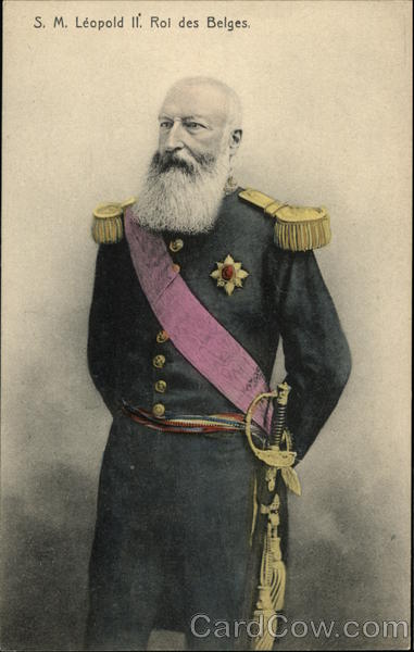 S. M. Leopold II - King of Belgium Royalty