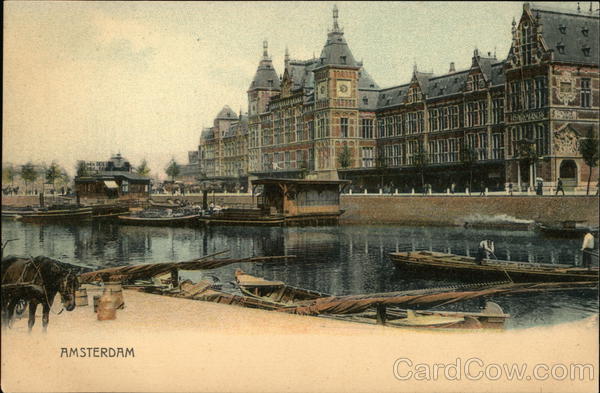 Amsterdam - View of Canal The Netherlands