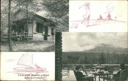 Fuji New Grand Lodge & Cottages Postcard