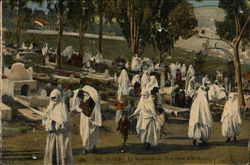 El Kettar Cemetery Postcard