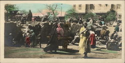 Native Market Postcard