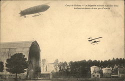 French Military Camp: Camp de Chalons Postcard