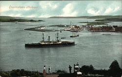Queenstown Harbour Cobh, Ireland Postcard Postcard