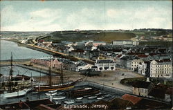 Esplanade Jersey, England Postcard Postcard