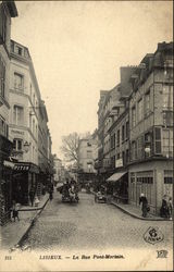 La Rue Pont-Moriain Postcard