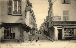 La Rue de la Madeleine Postcard