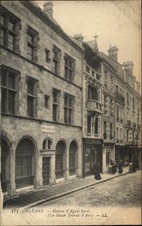 Maison d'Agnes Sorel Postcard