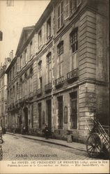 Paris d'Autrefois: Bel Hotel du President le Rebours Postcard