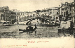 Venezia - Ponte di Rialto Postcard
