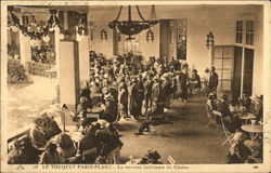 Interior Terrace of Casino Postcard