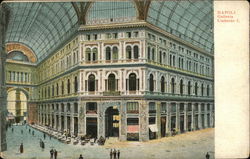 Galleria Umberto I. Naples, Italy Postcard Postcard