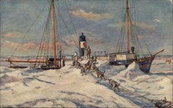 Hospital Steamer "Strathcona" Postcard