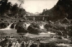 Amcus Places and Fine Prospect in (Yabakei) Postcard