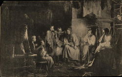 Photo: Poor Women and Children in Muted Meeting Photo: Poor Women and Children in Muted Meeting