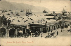 Puerto de Santa Cruz Tenerife Spain Postcard Postcard Postcard