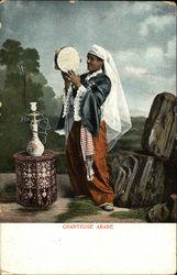 Arab Singer (Chanteuse Arabe) Postcard
