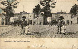 Place et Porte du Morbihan Postcard