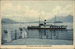Un saluto dal Lago Maggiore Postcard