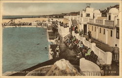 The Bathing Pool at Hoylake United Kingdom Merseyside Postcard Postcard