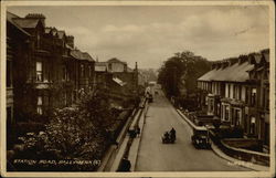 Station Road, Ballymena, Northern Ireland United Kingdom Postcard Postcard