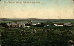 Post Office and Smithy Postcard