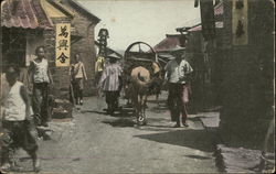 A Street in Chefoo Postcard