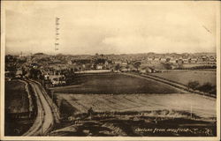 Carluke from Mayfield Postcard