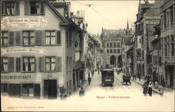 Falknerstrasse Basel, Switzerland Postcard Postcard