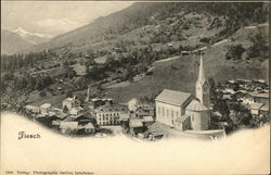 View of Town Postcard