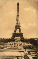 Eiffel Tower from the Trocadero Postcard