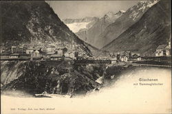 Göschenen mit Dammagletscher Postcard