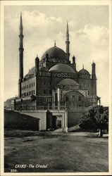Cairo - The Citadel/Mohamed Ali Mosque Postcard
