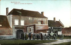 Entree de la Ferme de Hougomont (Entrance to Hougomont Farm) Postcard